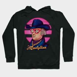 Howdylton - Hamilton Alexander | The Retrowave Cowboy Hoodie